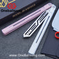 MXNIUM Skylark Balisong Aluminum Alloy Handle 9CR18MOV Stainless Steel Blade Bushing
