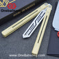 MXNIUM Skylark Balisong Aluminum Alloy Handle 9CR18MOV Stainless Steel Blade Bushing