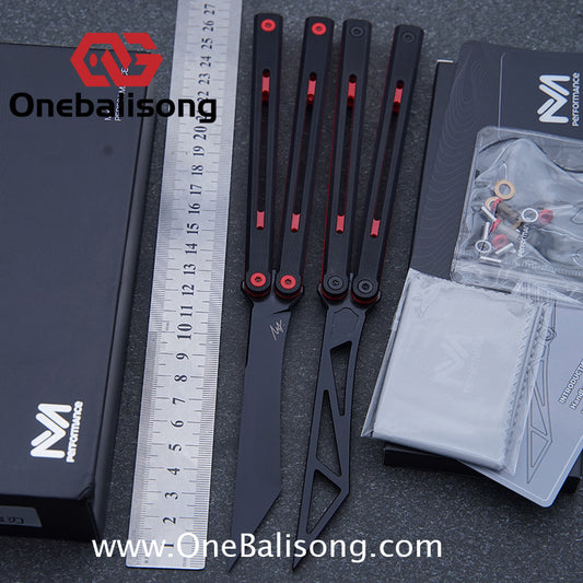 Performance Time Zero Lite Balisong 7075 Aluminium Alloy Handle 5cr15 MOV Stainless Steel Blade