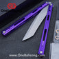 MY Performance Cavalier Original Balisong Aluminum Alloy Handle Titanium alloy Counterweight Stainless Steel Blade