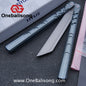 TITUS Hex Balisong Clone 7075 Aviation Aluminum Alloy Handle Stainless Steel Blade Bushing