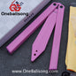 TITUS G10 HOM Balisong Clone G10 Handle G10 Blade POM Injection Safety Material Bushing