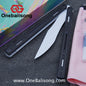 TITUS Egrets Original Balisong 7075 Aviation Aluminum Alloy Handle 14C28N/5Cr13Mov Stainless Steel Blade Bushing
