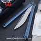 RAD Prelude Genuine Balisong Titanium-6AL-4V Handle CPM-S35VN Stainless Steel Live Blade Bushing