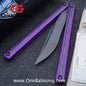RAD Prelude Genuine Balisong Titanium-6AL-4V Handle CPM-S35VN Stainless Steel Live Blade Bushing
