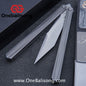 MY Performance Silk/Polaris Balisong 6AI-4V Titanium Alloy Handle CPM S35VN Stainless Steel Blade