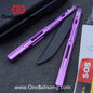 Edge Isle Void Original Balisong 7075 Aluminum Alloy Handle 440c Stainless Steel Blade Bushings