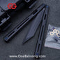 H-air Titanium Knicks Balisong Seven Series Titanium Alloy Handle Stainless Steel Blade Bushings