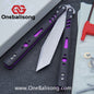 Baliplus REP Special Edition Balisong Clone G10 Patch Titanium alloy-handle stainless steel blade