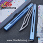 Banshu Creation 8803 Original Balisong 7075 Aluminum Alloy Handle 440C Stainless Steel Blade Bushings