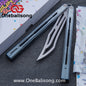 Banshu Creation 8803 Original Balisong 7075 Aluminum Alloy Handle 440C Stainless Steel Blade Bushings