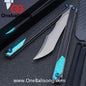 To Follow Crisis Balisong Titanium-6AI-4V Handle M390 Stainless Steel Blade Bushing