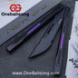 Newera JHong Original Balisong 7075 Aluminum TC4 Titanium Alloy Patch Handle 7075 Aluminum Blade Trainer Bushing