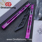 Newera Sunshine V2 Original Balisong 7075 Aluminum Alloy Handle 3Cr13 Stainles Steel Blade Trainer/Tuning Fork/False Edge Bushing
