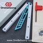 baliplus 7075 kraken trainer Side slot version v3 clone Aluminum alloy handle stainless steel blade Bushing