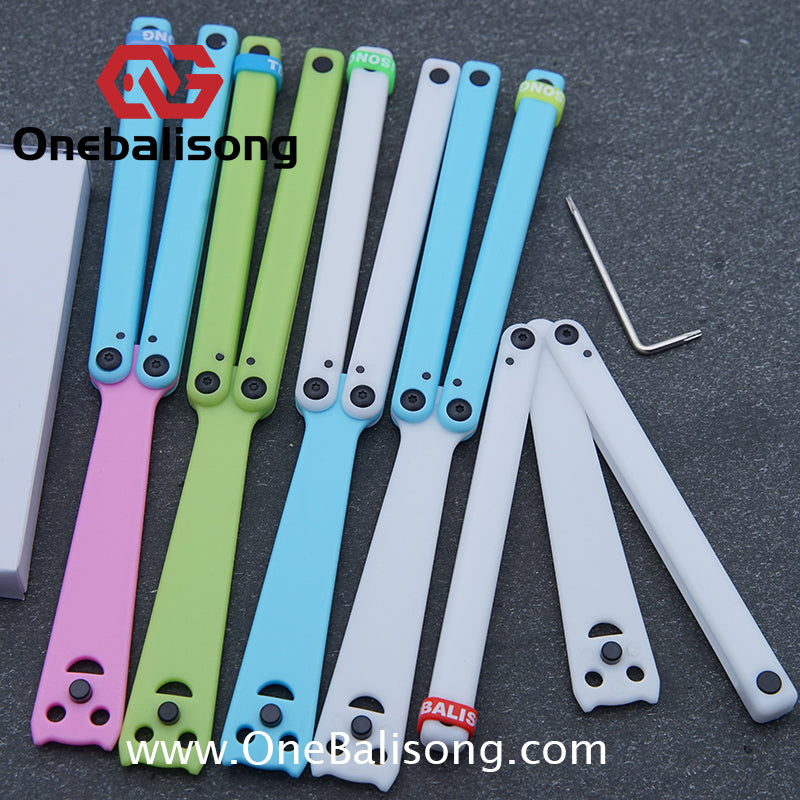 APOCALYPSE TIANQI Squid V2/V3 Balisong Plastic Training Blade Outdoor Safe EDC