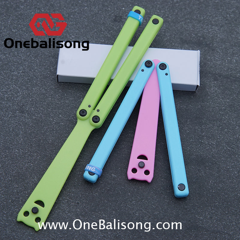 APOCALYPSE TIANQI Squid V2/V3 Balisong Plastic Training Blade Outdoor Safe EDC