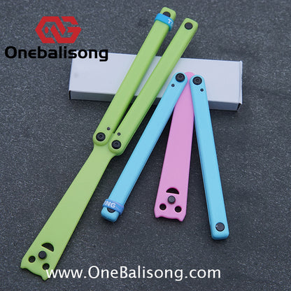 APOCALYPSE TIANQI Squid V2/V3 Balisong Plastic Training Blade Outdoor Safe EDC