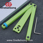 APOCALYPSE TIANQI Squid V2/V3 Balisong Plastic Training Blade Outdoor Safe EDC