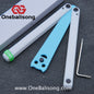 APOCALYPSE TIANQI Squid V2/V3 Balisong Plastic Training Blade Outdoor Safe EDC