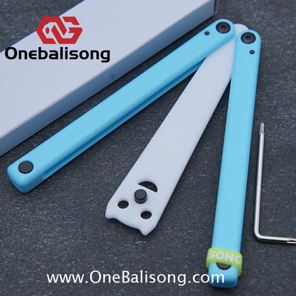 APOCALYPSE TIANQI Squid V2/V3 Balisong Plastic Training Blade Outdoor Safe EDC