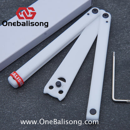 APOCALYPSE TIANQI Squid V2/V3 Balisong Plastic Training Blade Outdoor Safe EDC