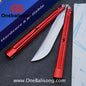 HR Killer Balisong  Seven series aluminum Handle 14c28n/vg10 Blade integrated+traditional shaft sleeve