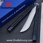 HR Killer Balisong  Seven series aluminum Handle 14c28n/vg10 Blade integrated+traditional shaft sleeve