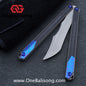 To Follow Crisis Balisong Titanium-6AI-4V Handle M390 Stainless Steel Blade Bushing