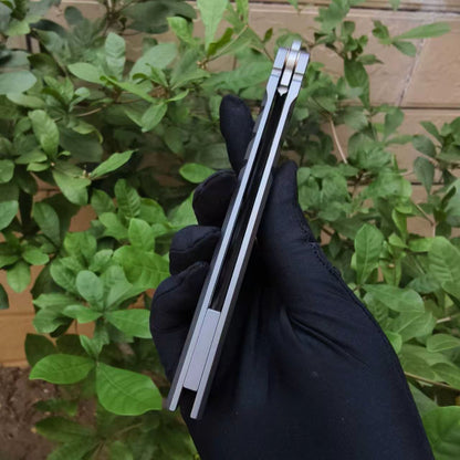 Baliplus Sandwich AB BRS chAB Balisong Clone TC4 Titanium Alloy Handle VG10 Stainless steel Blade Bushings
