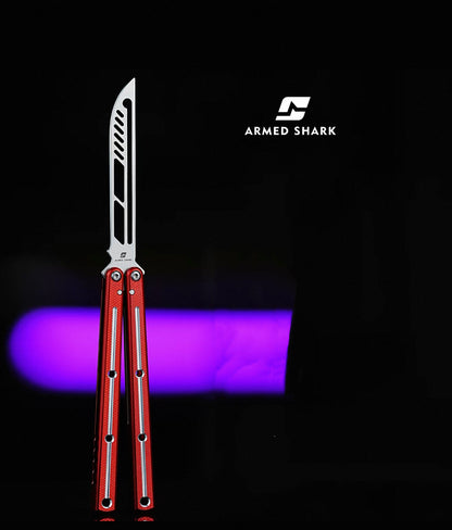ARMED SHARK kraken v3 clone 7075 Seven series aluminum alloy handle stainless steel Trainer blade Bushings