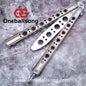 theone BM42/BM43/BM46/BM47/BM40T Balisong clone Titanium-handle stainless steel blade bushing One-piece structure