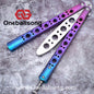 theone BM42/BM43/BM46/BM47/BM40T Balisong clone Titanium-handle stainless steel blade bushing One-piece structure