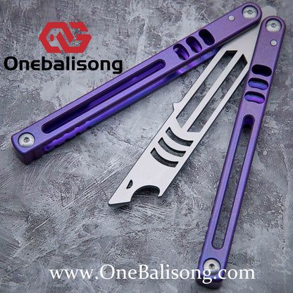 theone madko clone Titanium handle stainless steel blade Bushing