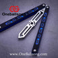 TheOne Original Point Clone Aluminum+Dual Color G10 Handle Stainless Steel Trainer Blade