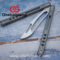theone JK sandwich killer whale clone Titanium handle stainless steel dlade Bushing