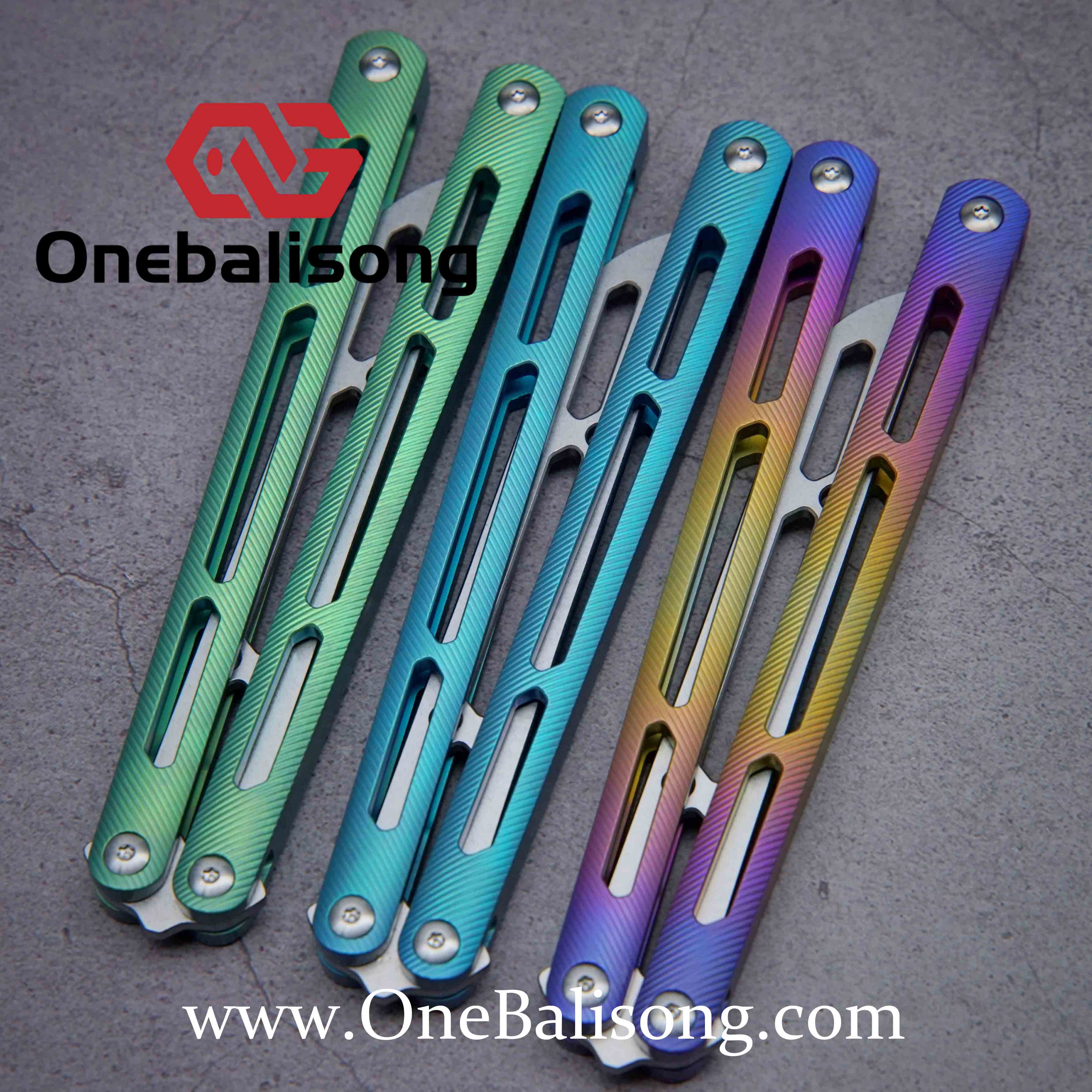 Titanium One theone Integrated tsunami clone Titanium -Onebalisong – One Balisong