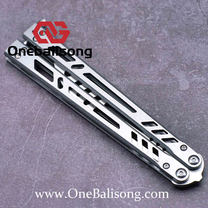 theone steel bb Balisong clone stainless steel handle stainless steel blade Bushing