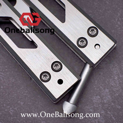 theone steel bb Balisong clone stainless steel handle stainless steel blade Bushing