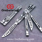 theone steel bb Balisong clone stainless steel handle stainless steel blade Bushing