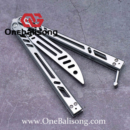 theone steel bb Balisong clone stainless steel handle stainless steel blade Bushing