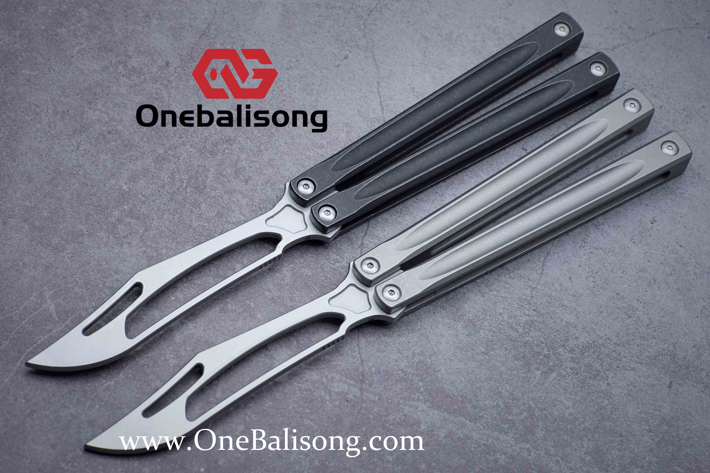 theone JK orca clone titanum alloy-handle stainless steel bushings D2