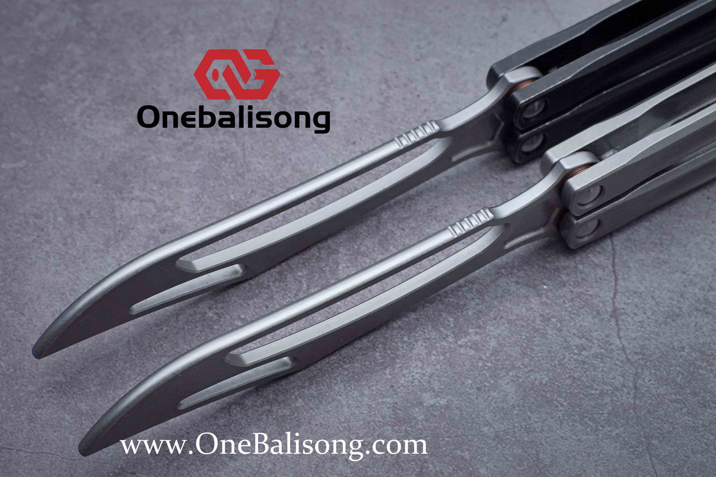 theone JK orca clone titanum alloy-handle stainless steel bushings D2