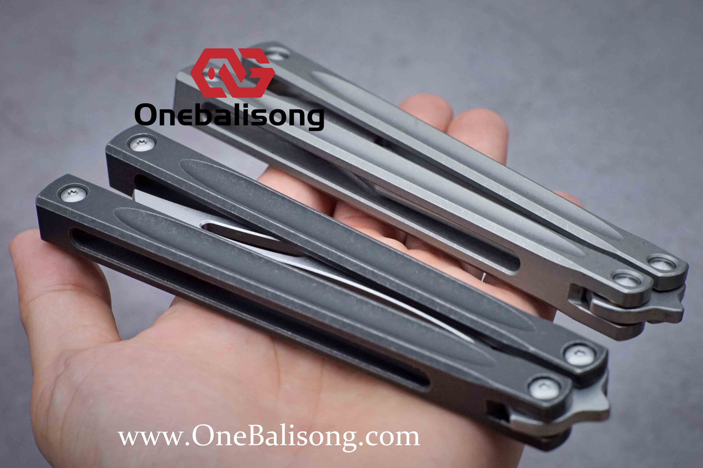 theone JK orca clone titanum alloy-handle stainless steel bushings D2