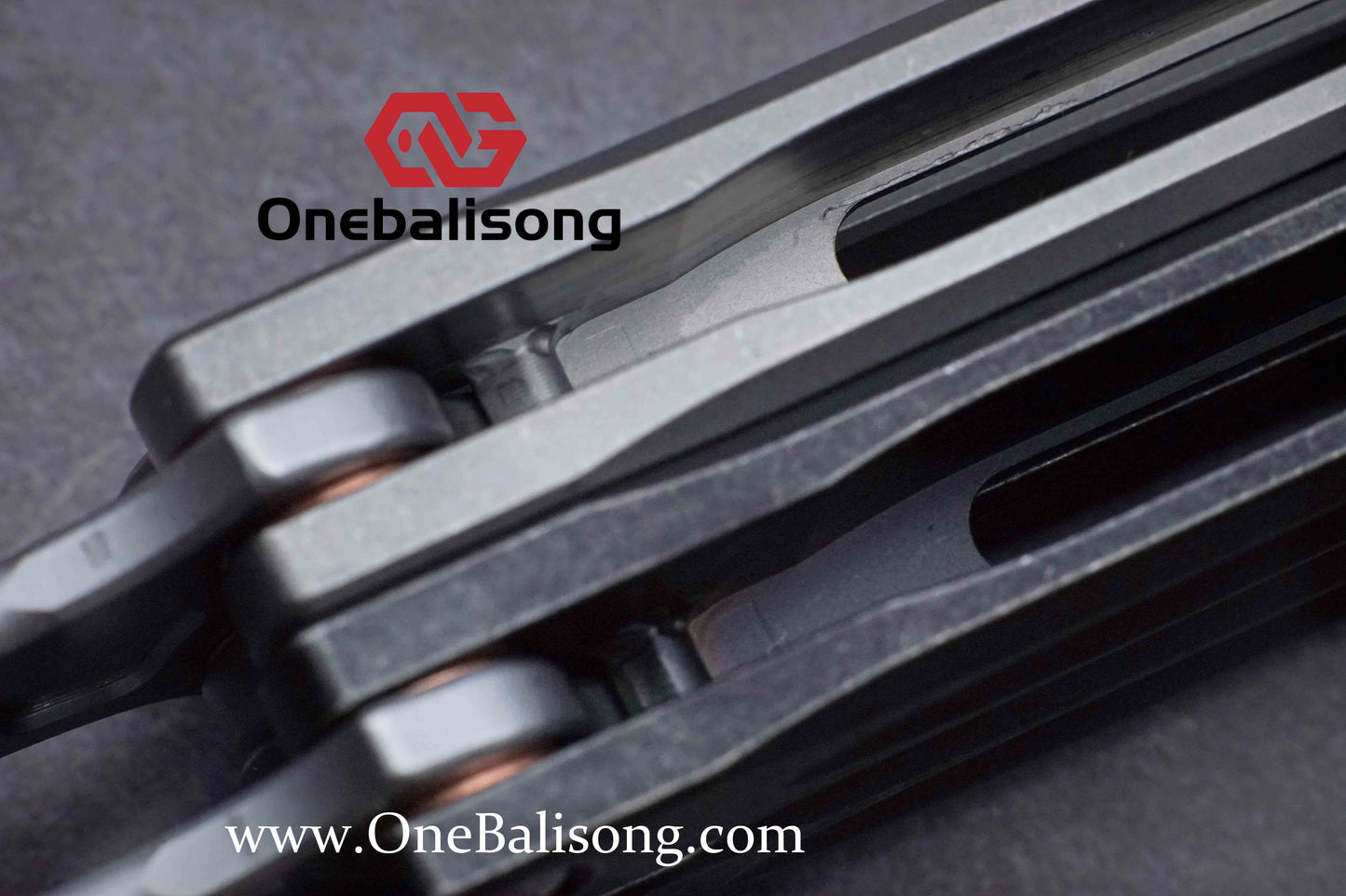 theone JK orca clone titanum alloy-handle stainless steel bushings D2