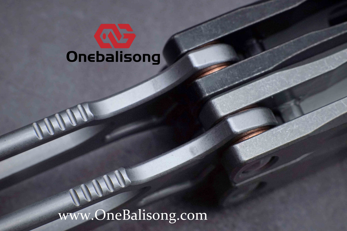 theone JK orca clone titanum alloy-handle stainless steel bushings D2