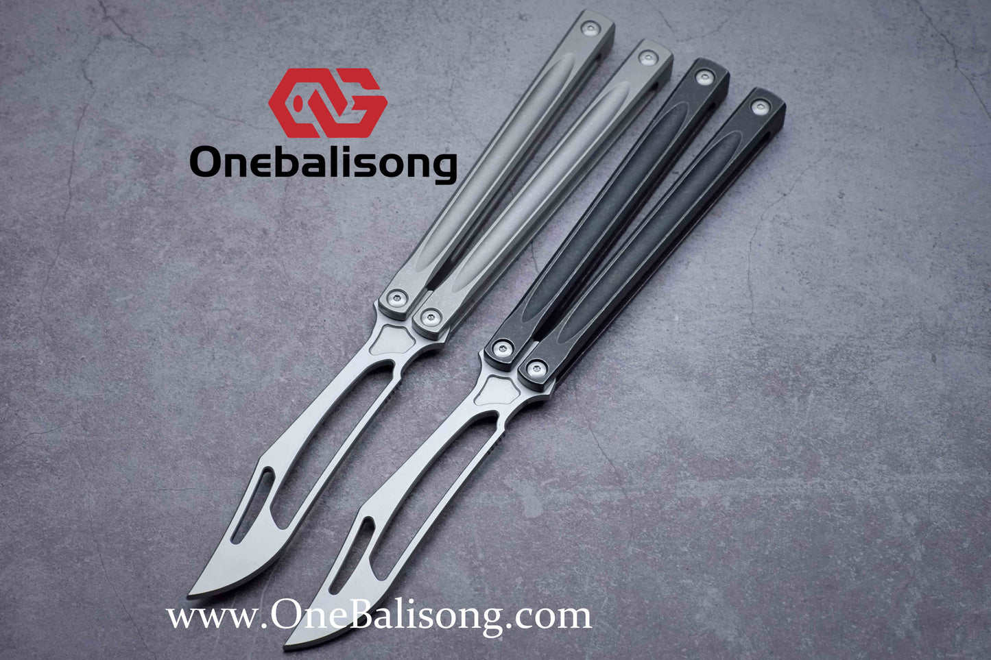 theone JK orca clone titanum alloy-handle stainless steel bushings D2