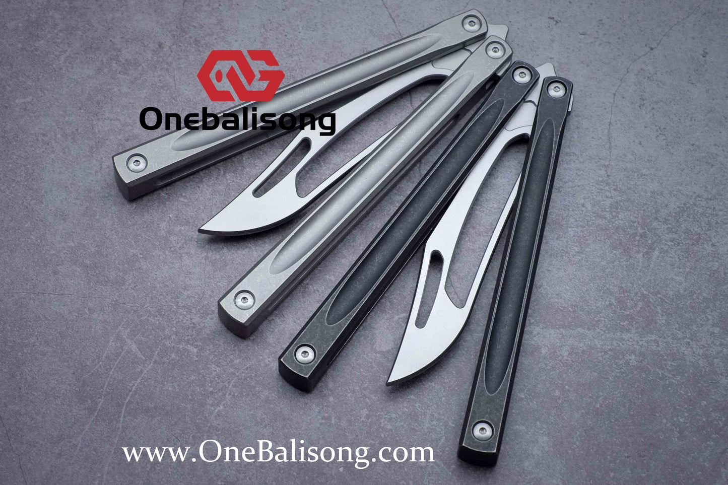 theone JK orca clone titanum alloy-handle stainless steel bushings D2