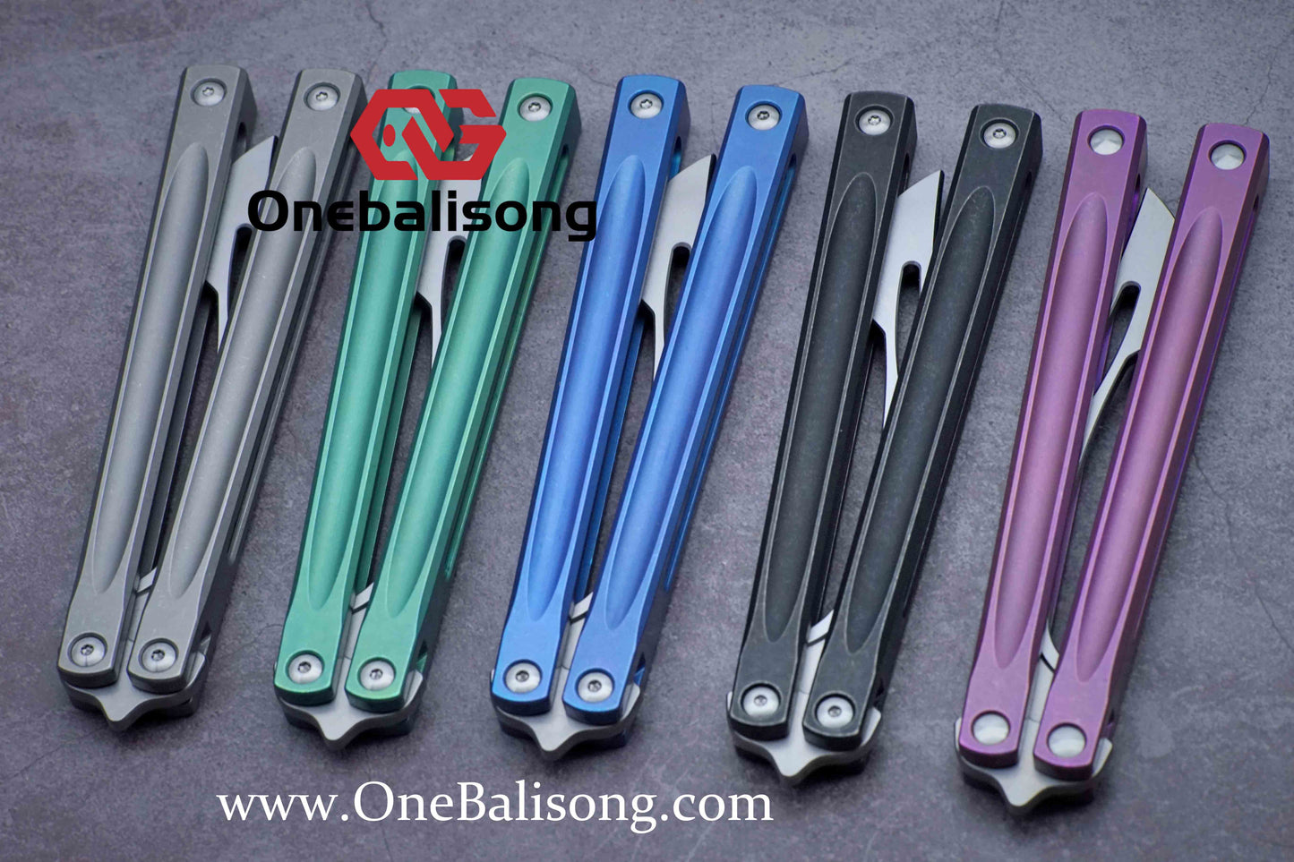 theone JK orca clone titanum alloy-handle stainless steel bushings D2