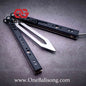theone rep clone Titanium handle stainless steel blade Bushing